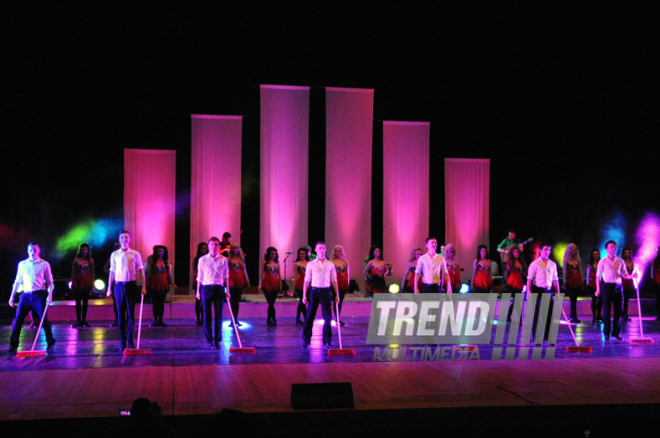 Spectacular Irish Dance “Celtic Legends”. Baku, Azerbaijan, March 01, 2014