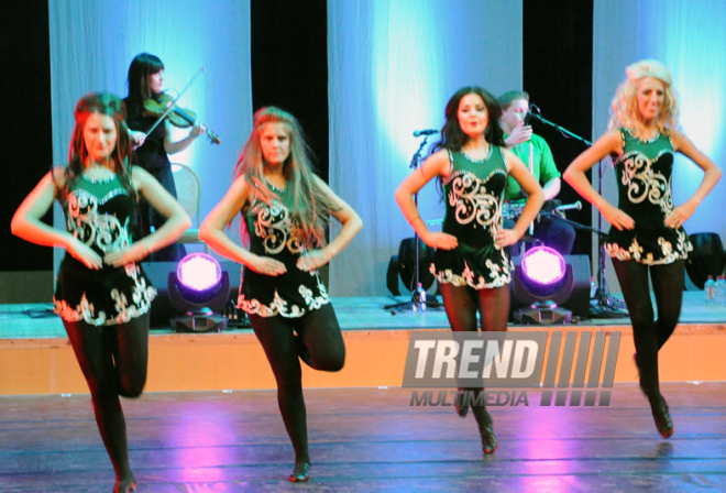 Spectacular Irish Dance “Celtic Legends”. Baku, Azerbaijan, March 01, 2014