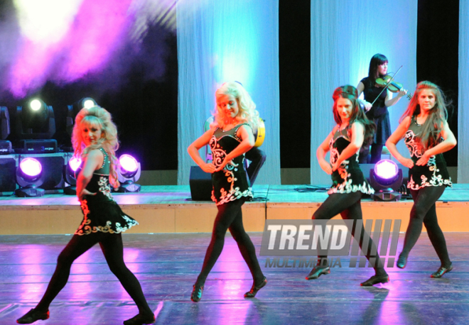 Spectacular Irish Dance “Celtic Legends”. Baku, Azerbaijan, March 01, 2014