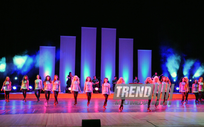 Spectacular Irish Dance “Celtic Legends”. Baku, Azerbaijan, March 01, 2014