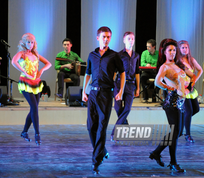 Spectacular Irish Dance “Celtic Legends”. Baku, Azerbaijan, March 01, 2014