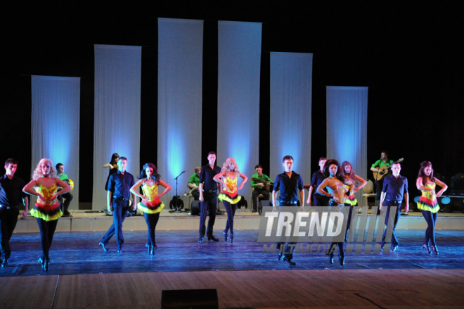 Spectacular Irish Dance “Celtic Legends”. Baku, Azerbaijan, March 01, 2014