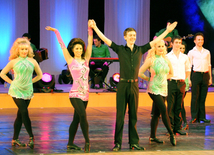 Spectacular Irish Dance “Celtic Legends”. Baku, Azerbaijan, March 01, 2014