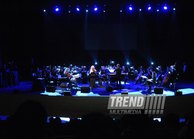 The solo concert of Kitaro, a worldwide famous Japanese recording artist, composer, musician, arranger, and the winner of a Grammy and a Golden Globe Award. Baku, Azerbaijan, March 07, 2014