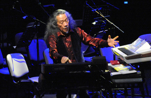 The solo concert of Kitaro, a worldwide famous Japanese recording artist, composer, musician, arranger, and the winner of a Grammy and a Golden Globe Award. Baku, Azerbaijan, March 07, 2014