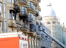 Пожар в крупном торговом центре "Сахиль". Баку, Азербайджан, 12 марта 2014 г.