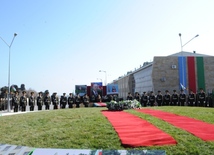 Solemn event marks 10th anniversary of naming High Military School after Heydar Aliyev. Baku, Azerbaijan, March 14, 2014