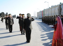 Solemn event marks 10th anniversary of naming High Military School after Heydar Aliyev. Baku, Azerbaijan, March 14, 2014