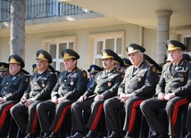 Solemn event marks 10th anniversary of naming High Military School after Heydar Aliyev. Baku, Azerbaijan, March 14, 2014