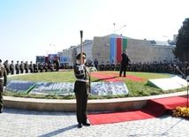 Solemn event marks 10th anniversary of naming High Military School after Heydar Aliyev. Baku, Azerbaijan, March 14, 2014