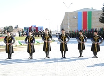 Solemn event marks 10th anniversary of naming High Military School after Heydar Aliyev. Baku, Azerbaijan, March 14, 2014