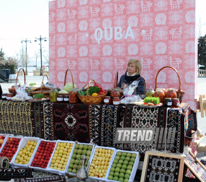 Novruz mood in Azerbaijan. Baku, Azerbaijan, March 19, 2014