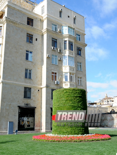 Novruz mood in Azerbaijan. Baku, Azerbaijan, March 19, 2014