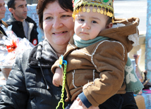 Novruz mood in Azerbaijan. Baku, Azerbaijan, March 19, 2014