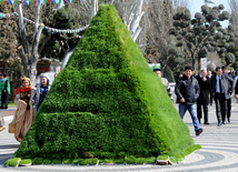 Novruz mood in Azerbaijan. Baku, Azerbaijan, March 19, 2014