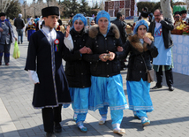 Novruz mood in Azerbaijan. Baku, Azerbaijan, March 19, 2014