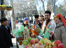 Novruz mood in Azerbaijan. Baku, Azerbaijan, March 19, 2014