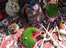 Novruz mood in Azerbaijan. Baku, Azerbaijan, March 19, 2014