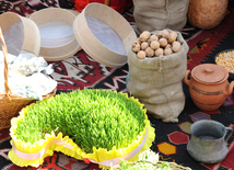 Novruz mood in Azerbaijan. Baku, Azerbaijan, March 19, 2014