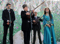 Novruz mood in Azerbaijan. Baku, Azerbaijan, March 19, 2014