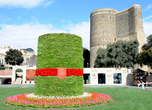 Novruz mood in Azerbaijan. Baku, Azerbaijan, March 19, 2014