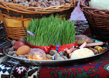 Novruz mood in Azerbaijan. Baku, Azerbaijan, March 19, 2014