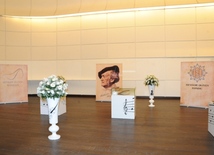 Presentation of My Life book by German composer Richard Wagner. Baku, Azerbaijan, Apr.04, 2014