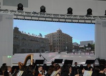 Presentation of My Life book by German composer Richard Wagner. Baku, Azerbaijan, Apr.04, 2014