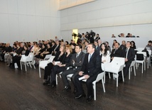 Presentation of My Life book by German composer Richard Wagner. Baku, Azerbaijan, Apr.04, 2014