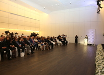 Presentation of My Life book by German composer Richard Wagner. Baku, Azerbaijan, Apr.04, 2014