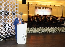 Presentation of My Life book by German composer Richard Wagner. Baku, Azerbaijan, Apr.04, 2014