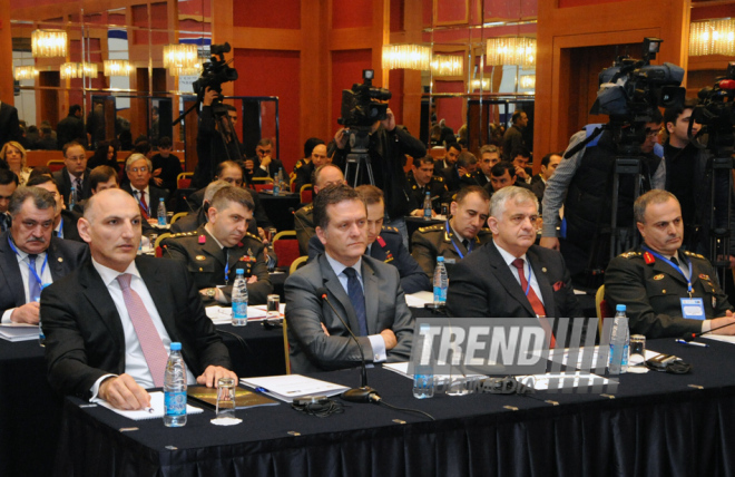 The conference on the prospects of cooperation with NATO and the 20th anniversary of "Partnership for Peace". Baku, Azerbaijan, Apr.11, 2014