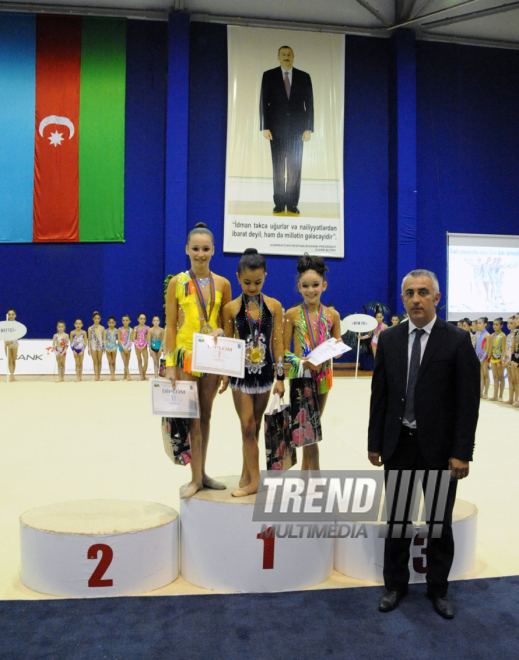 Bədii gimnastika üzrə 21-ci Bakı birinciliyi. Bakı, Azərbaycan, 12 aprel 2014