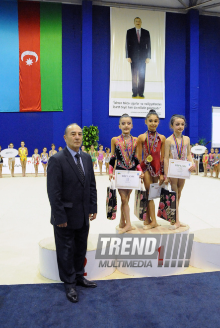 Bədii gimnastika üzrə 21-ci Bakı birinciliyi. Bakı, Azərbaycan, 12 aprel 2014