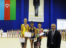 Bədii gimnastika üzrə 21-ci Bakı birinciliyi. Bakı, Azərbaycan, 12 aprel 2014