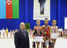 Bədii gimnastika üzrə 21-ci Bakı birinciliyi. Bakı, Azərbaycan, 12 aprel 2014