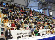 Bədii gimnastika üzrə 21-ci Bakı birinciliyi. Bakı, Azərbaycan, 12 aprel 2014