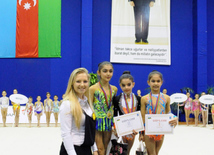 Bədii gimnastika üzrə 21-ci Bakı birinciliyi. Bakı, Azərbaycan, 12 aprel 2014