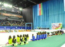 Bədii gimnastika üzrə 21-ci Azərbaycan çempionatı. Bakı, Azərbaycan, 19 aprel 2014