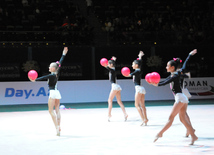 Bədii gimnastika üzrə 21-ci Azərbaycan çempionatı. Bakı, Azərbaycan, 19 aprel 2014