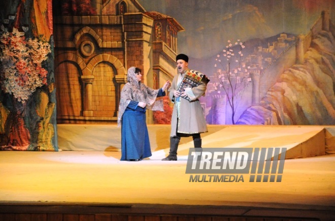 Premiere of opera "Intizar". Baku, Azerbaijan, May 04, 2014