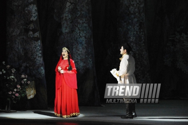 Premiere of opera "Intizar". Baku, Azerbaijan, May 04, 2014