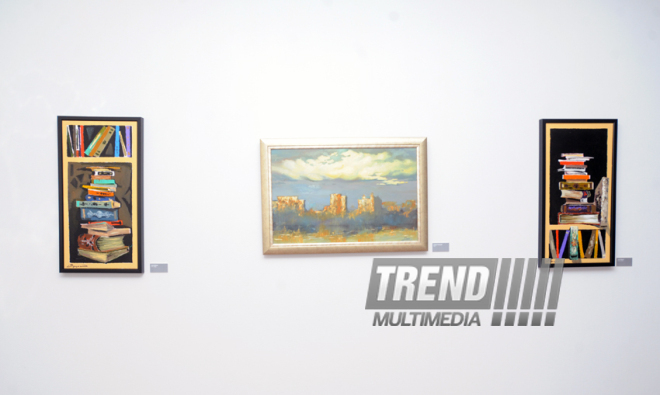 A new building of the Central Library of the Azerbaijan National Academy of Sciences. Baku, Azerbaijan, May 05, 2014