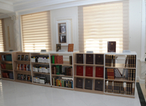 A new building of the “Azerbaijan National Encyclopedia” science center. Baku, Azerbaijan, May 05, 2014 