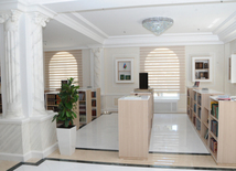 A new building of the “Azerbaijan National Encyclopedia” science center. Baku, Azerbaijan, May 05, 2014 