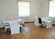 A new building of the “Azerbaijan National Encyclopedia” science center. Baku, Azerbaijan, May 05, 2014 