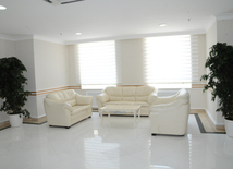 A new building of the “Azerbaijan National Encyclopedia” science center. Baku, Azerbaijan, May 05, 2014 