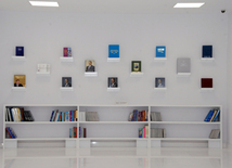 A new building of the Central Library of the Azerbaijan National Academy of Sciences. Baku, Azerbaijan, May 05, 2014