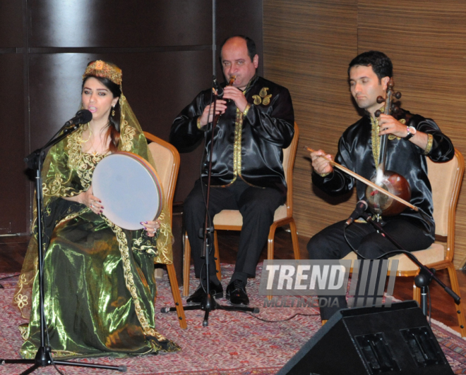 Event dedicated to the 91st anniversary of Azerbaijani national leader Heydar Aliyev held in International Mugham Center in Baku. Baku, Azerbaijan, May 07, 2014