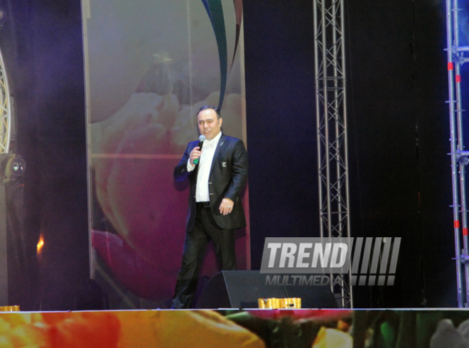 A gala concert and grandios fireworks display held in the National Park. Baku, Azerbaijan, May 10, 2014